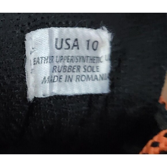 RARE Banana Republic Black Suede Trainers / Hiking Low Tops Men's Size 10 - Picture 6 of 10